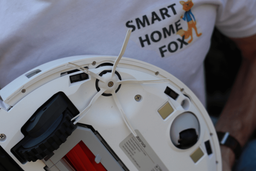 Seitenbürste des Roborock S7 in der Nahaufnahme